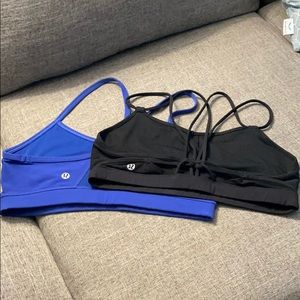 EUC Bundle of 2 Lululemon sports bras size 8